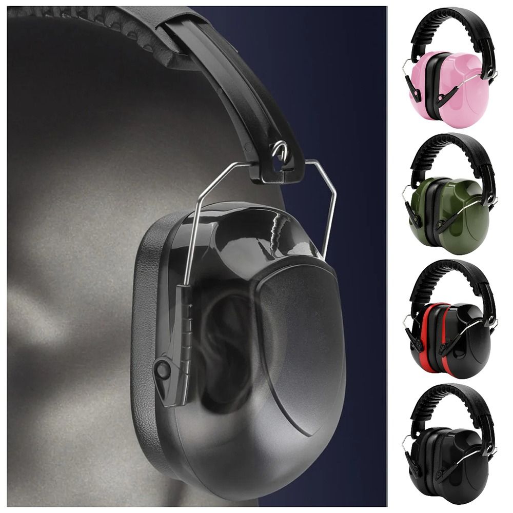 Earmuffs Foldable - SNR-34dB Cuffie antirumore regolabili Riduzione del