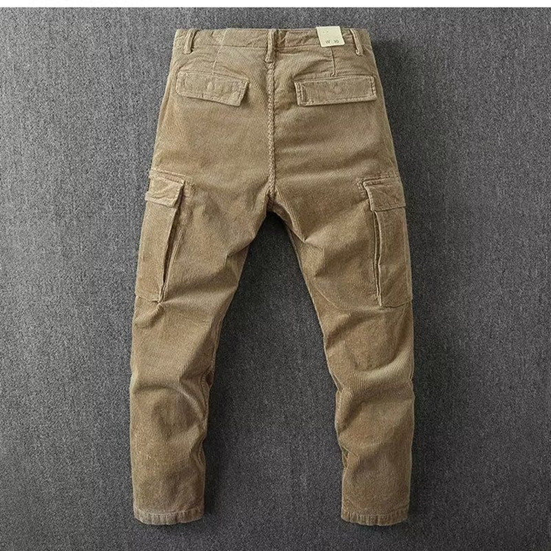 Corduroy Pant Warm - Primavera e autunno nuova moda tinta