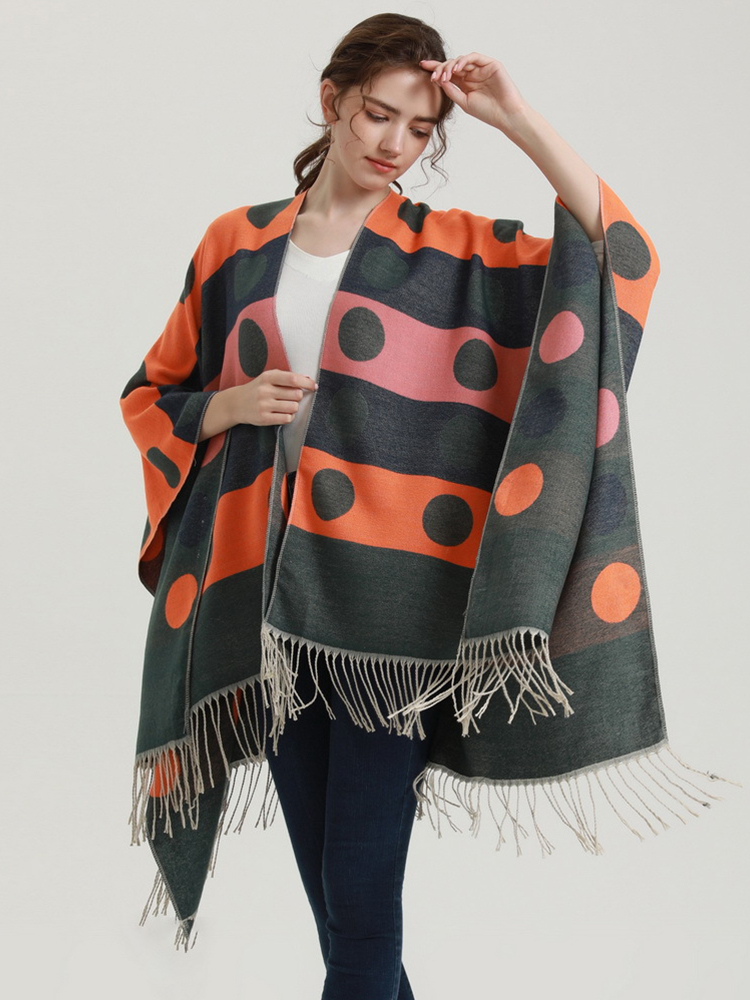 Cashmere Pashmina Wrap - Luxury Design Imitation Cashmere Women Scarf