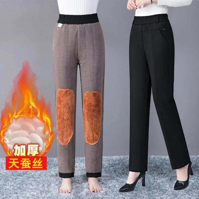 Corduroy Pant Warm - Pantaloni a gamba dritta donna autunno/inverno