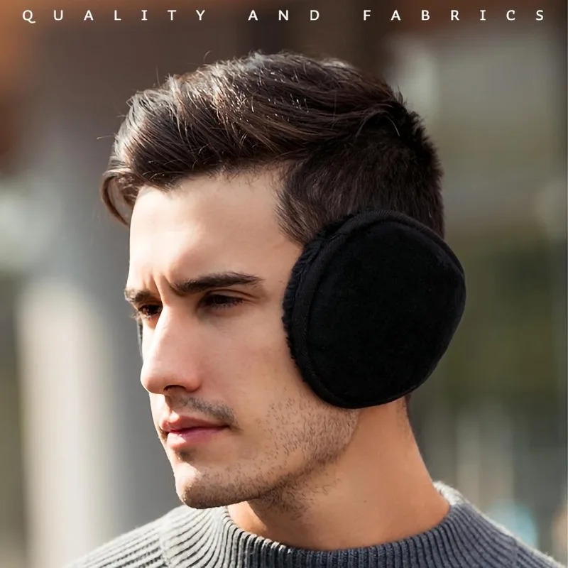 Earmuffs Foldable - Paraorecchie Invernali Unisex Pieghevoli in Pile