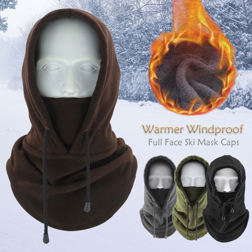 Balaclava Ski Mask - Passamontagna da uomo in pile polare