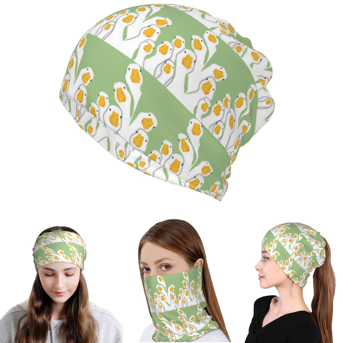 Knit Beanie Hat Warm - Sciarpa Magica Multifunzione a Forma di