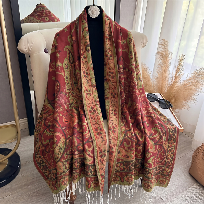 Cashmere Pashmina Wrap - Sciarpa da donna in cashmere di