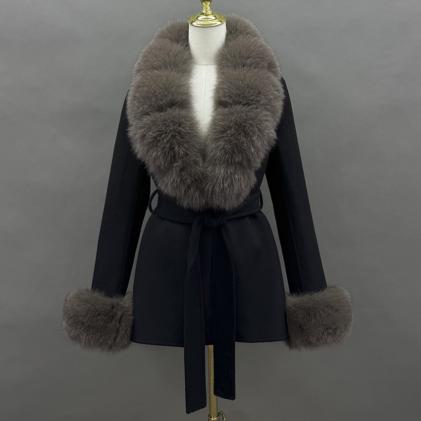 Wool Coat Peacoat - JANEFUR 2026 Cappotto in Lana con
