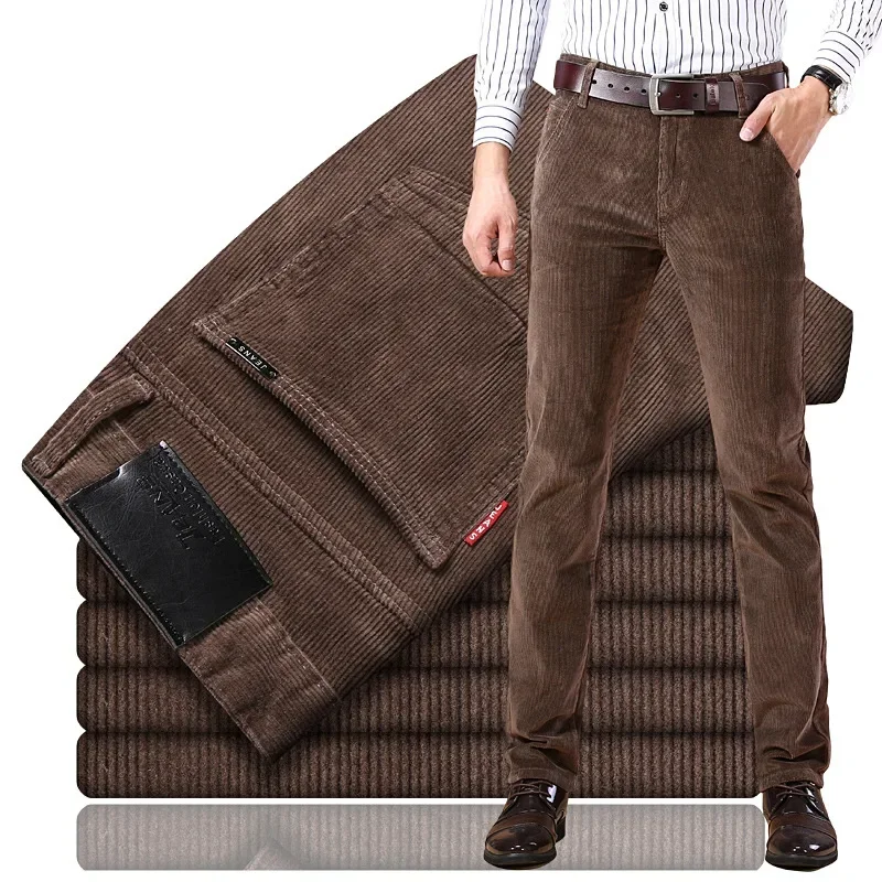 Corduroy Pant Warm - 2025 Pantaloni casual in velluto a