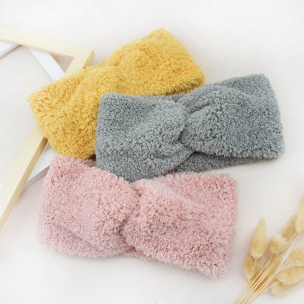 Winter Headband Fleece - Nuova fascia larga incrociata in pile