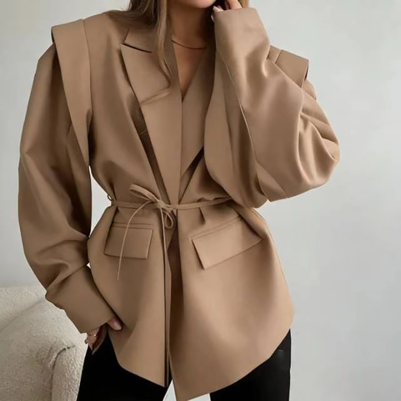 Down Jacket Packable - Giacca Blazer Oversize da Donna, Casual,