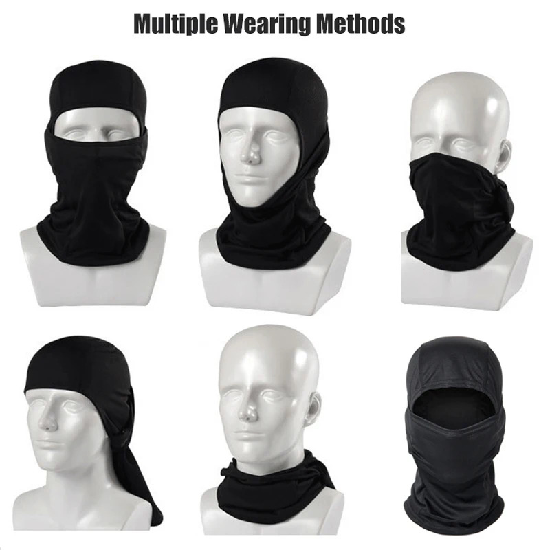 Balaclava Ski Mask - Passamontagna mimetico Cappello Ciclismo Maschera a