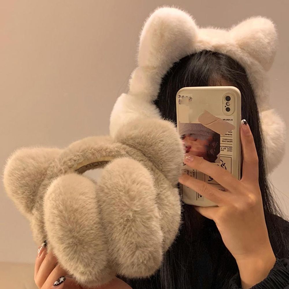 Earmuffs Foldable - Simpatico paraorecchie per gatti Copri orecchie