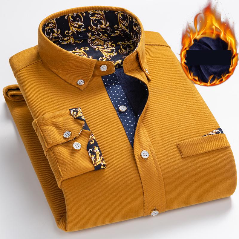 Flannel Shirt Lined - Camicia termica da uomo foderata in