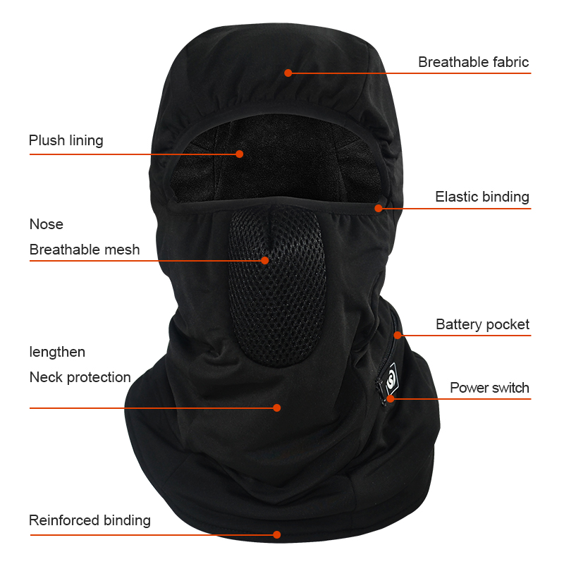 Maschera da sci riscaldante a  - Balaclava Ski Mask recensione e prezzo
