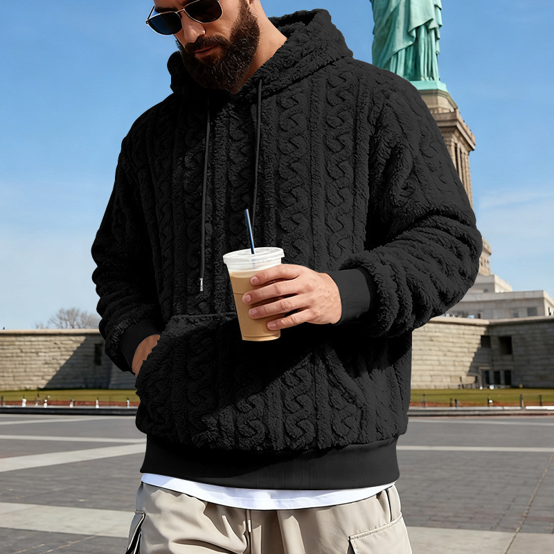 Felpa con cappuccio in pile da - Sherpa Hoodie Fleece recensione e prezzo