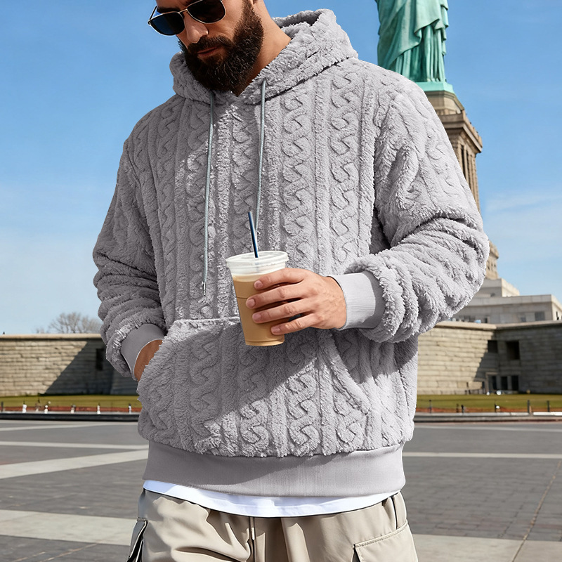 Felpa con cappuccio in pile da - Sherpa Hoodie Fleece recensione e prezzo