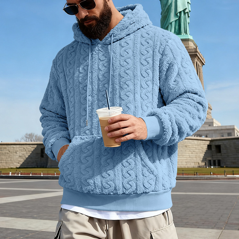 Felpa con cappuccio in pile da - Sherpa Hoodie Fleece recensione e prezzo