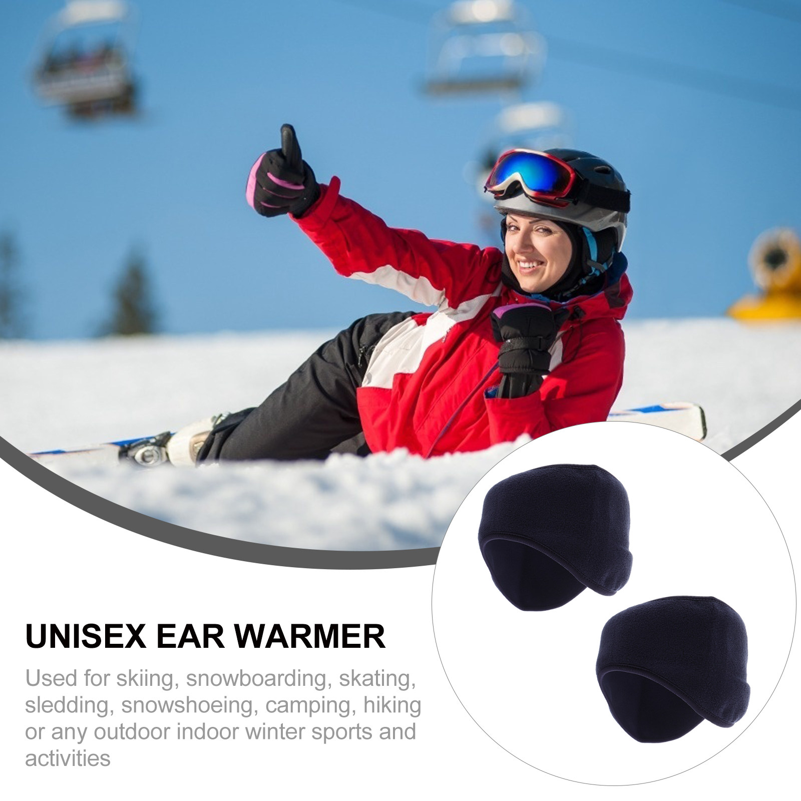 2 Pezzi Fascia per Capelli Ant - Fleece Ear Warmer Band recensione e prezzo