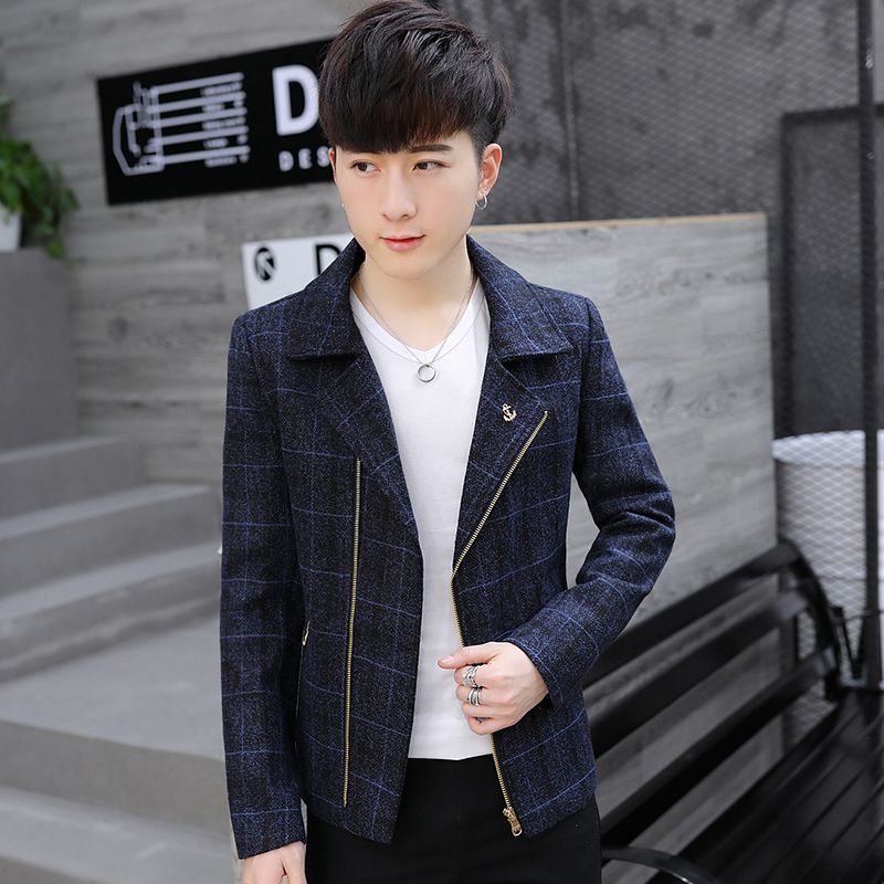 Cappotto Corto da Uomo in Mist - Wool Coat Peacoat recensione e prezzo
