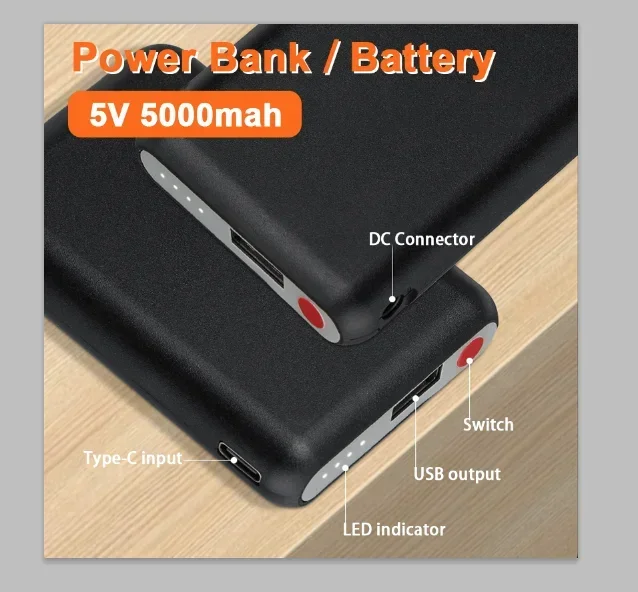 Guanti riscaldati da 5 V 5000  - Heated Vest Battery recensione e prezzo
