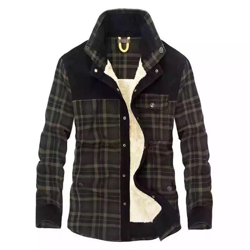 Camicia Giacca da Uomo Vintage - Flannel Shirt Lined recensione e prezzo