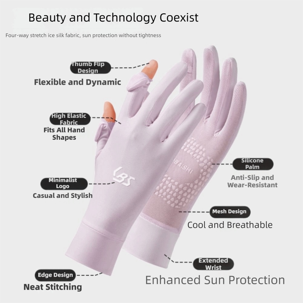 Guanti Estensibili in Seta Ghi - Touch Screen Gloves recensione e prezzo