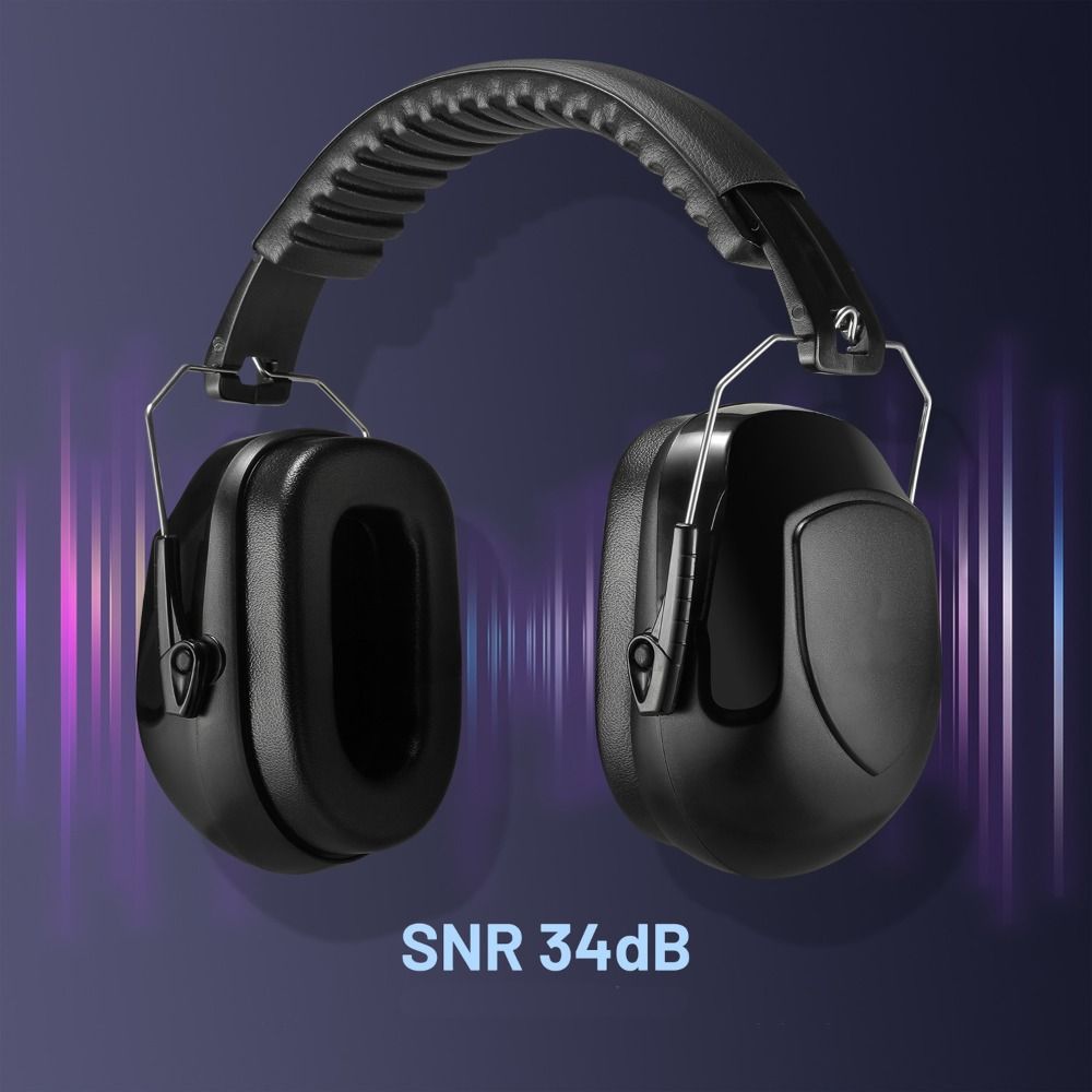 SNR-34dB Cuffie antirumore reg - Earmuffs Foldable recensione e prezzo