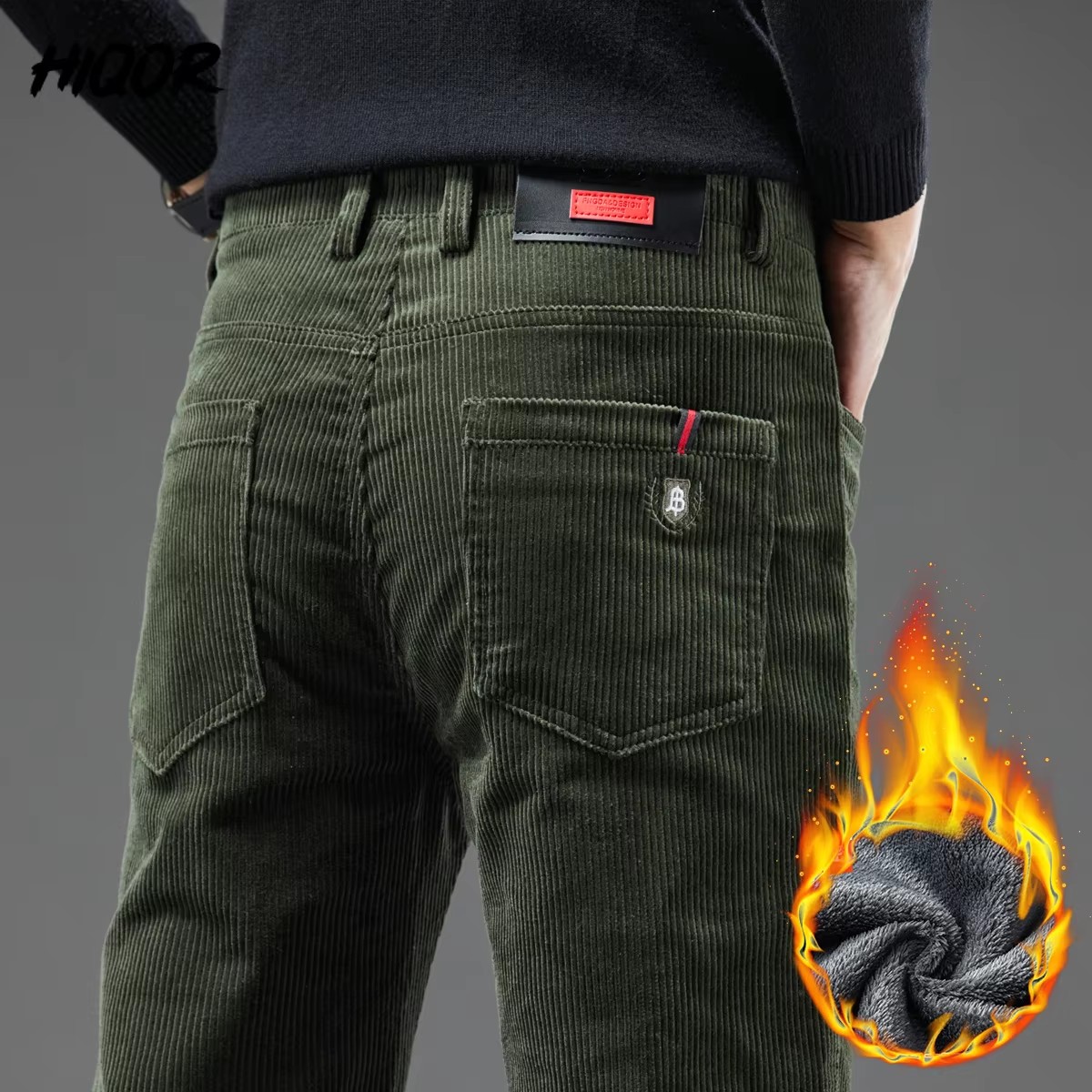 Pantaloni Invernali da Uomo in - Corduroy Pant Warm recensione e prezzo