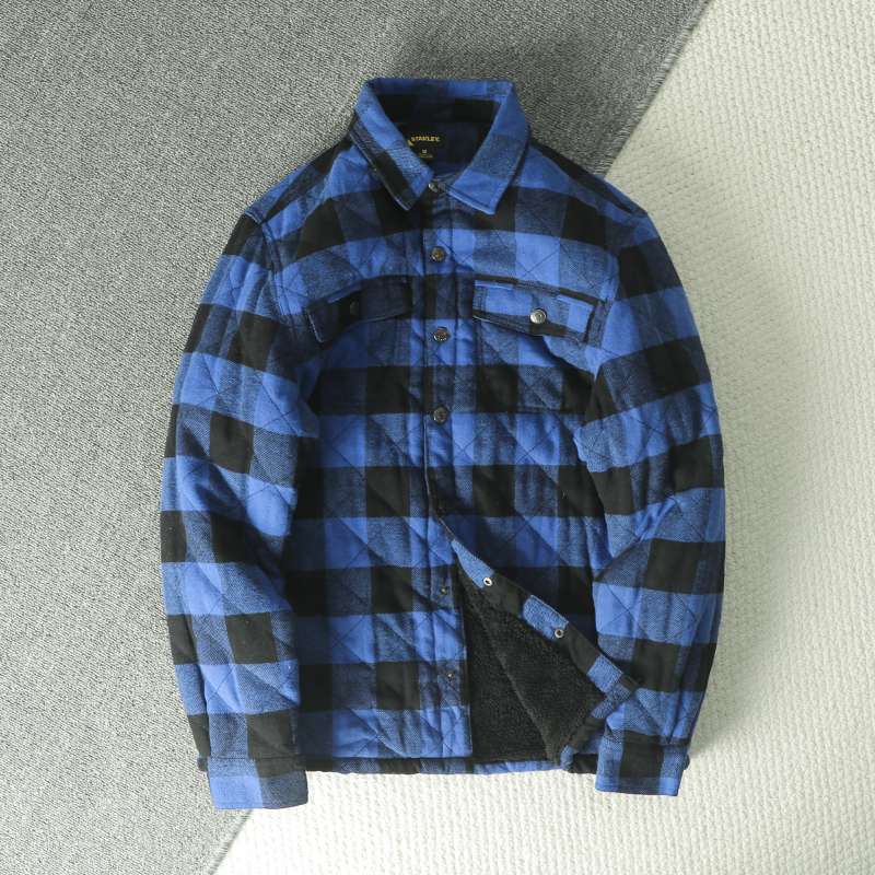 Giacca da uomo in pile di flan - Flannel Shirt Lined recensione e prezzo