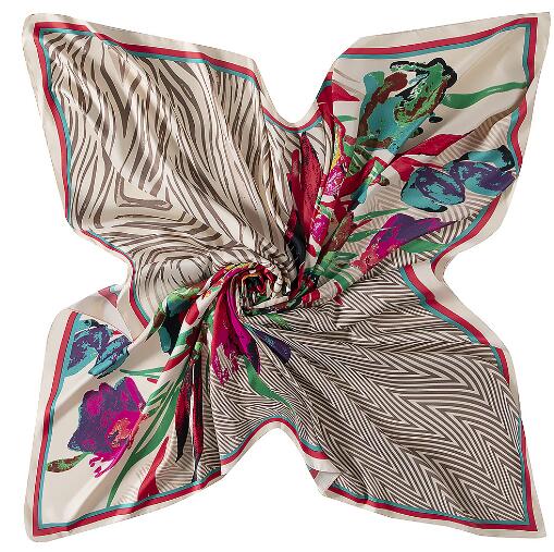130x130 cm Sciarpa di seta qua - Shawl Wrap Winter recensione e prezzo