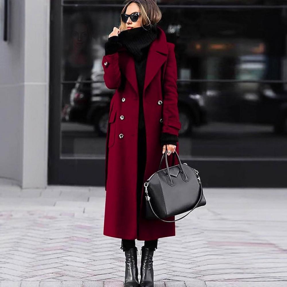 Cappotto Lungo da Donna, Trenc - Wool Coat Peacoat recensione e prezzo