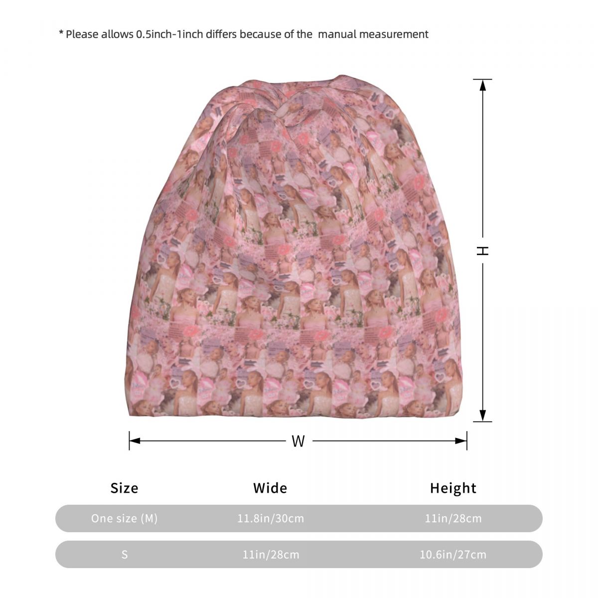 Bandana Ariana Grande Singer,  - Knit Beanie Hat Warm recensione e prezzo