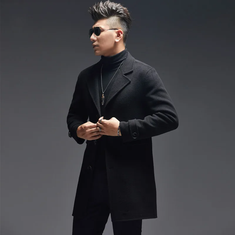AYUNSUE 100% Lana Cappotto Da  - Wool Coat Peacoat recensione e prezzo