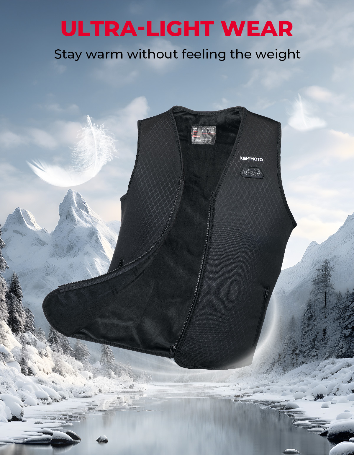 Gilet riscaldato leggero Foder - Heated Vest Battery recensione e prezzo