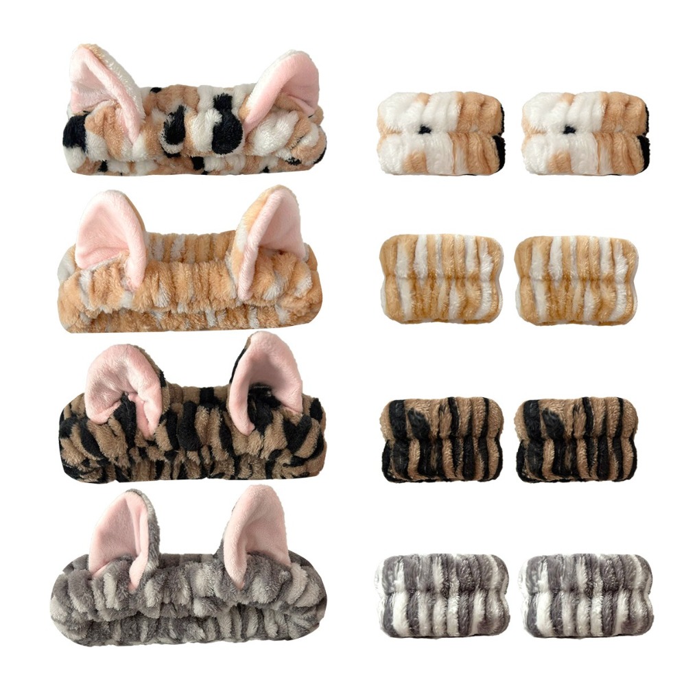 3 pz/set Stampa Leopardo Simpa - Winter Headband Fleece recensione e prezzo