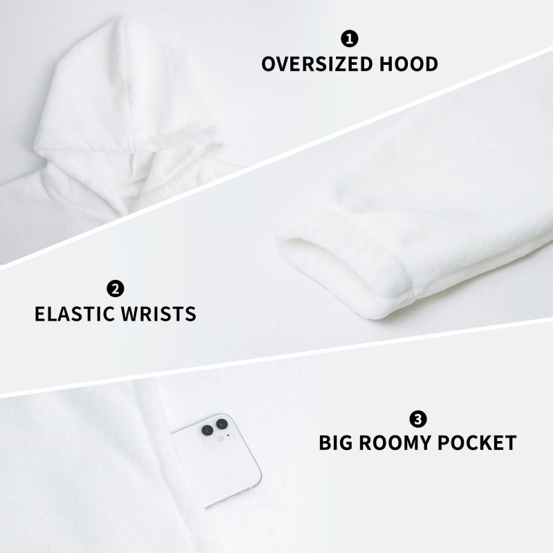 Felpa con cappuccio coperta re - Sherpa Hoodie Fleece recensione e prezzo