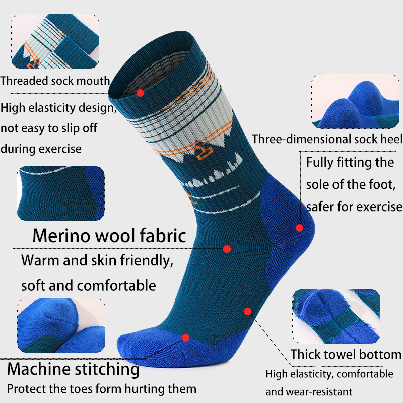 1 paio di calzini da sci in la - Thermal Sock Wool recensione e prezzo