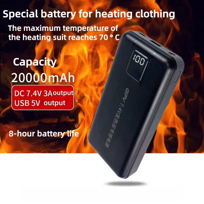 Nuova grande capacità 7.4V/3A/ - Heated Vest Battery recensione e prezzo
