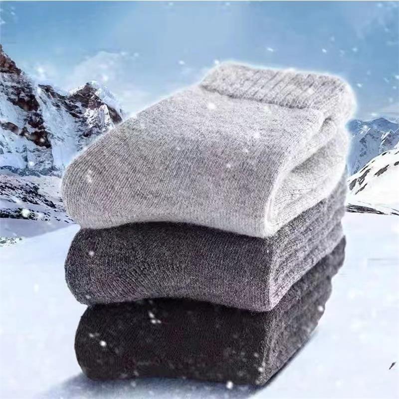 4 paia/lotto uomo inverno calz - Thermal Sock Wool recensione e prezzo