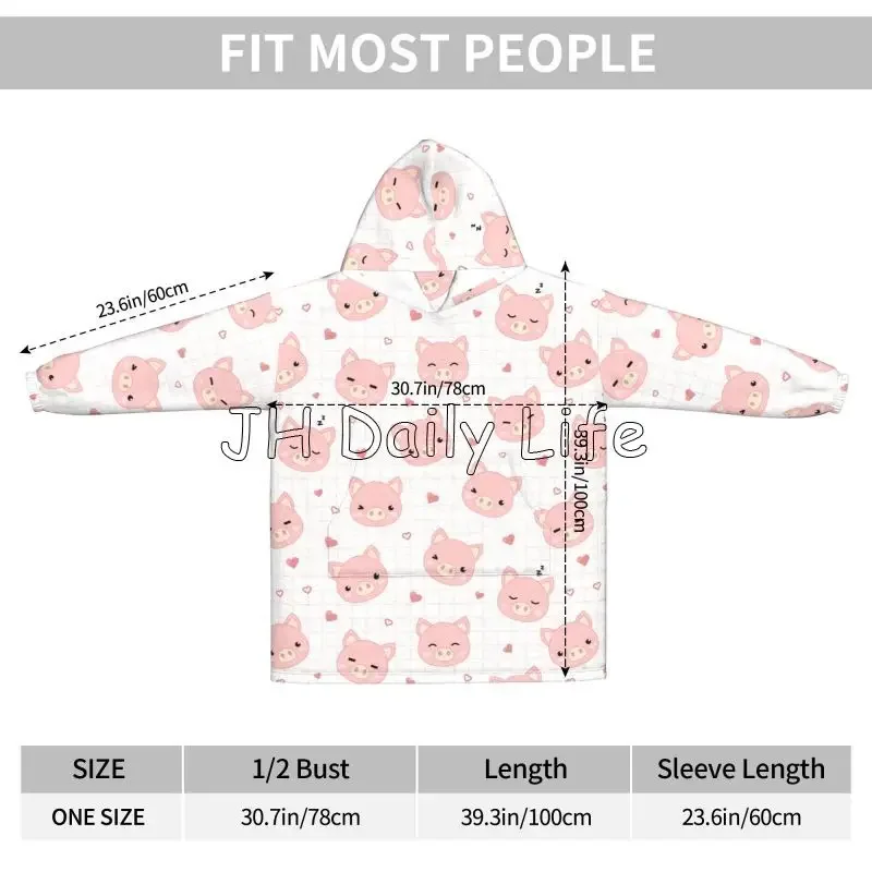 Coperta di flanella indossabil - Sherpa Hoodie Fleece recensione e prezzo