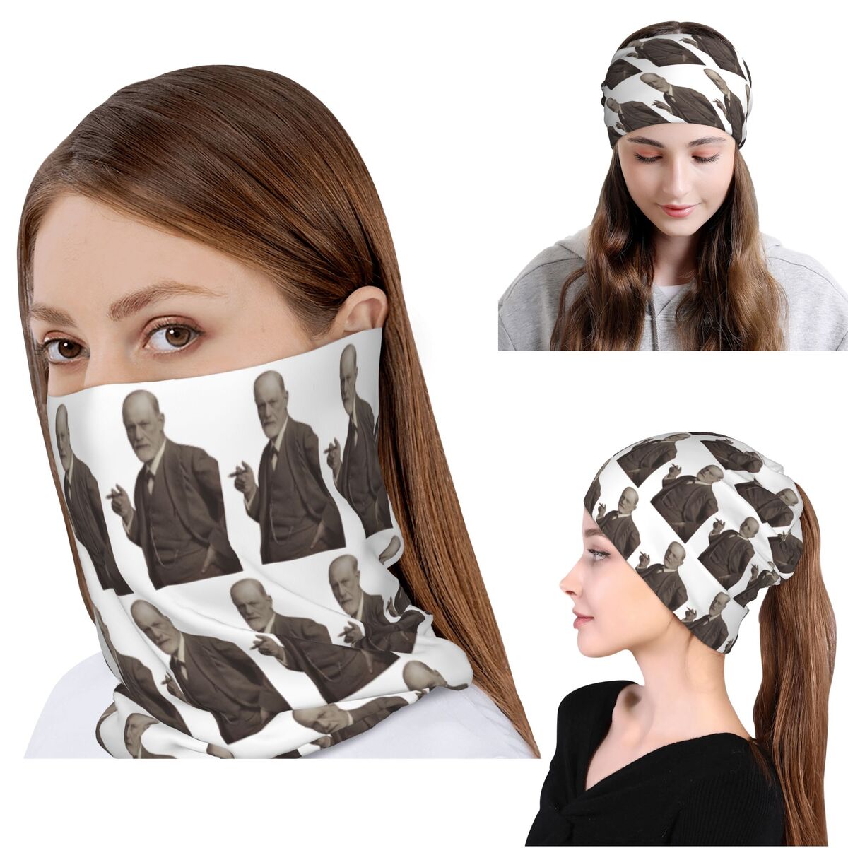 Bandana rosa cipria Freud With - Knit Beanie Hat Warm recensione e prezzo