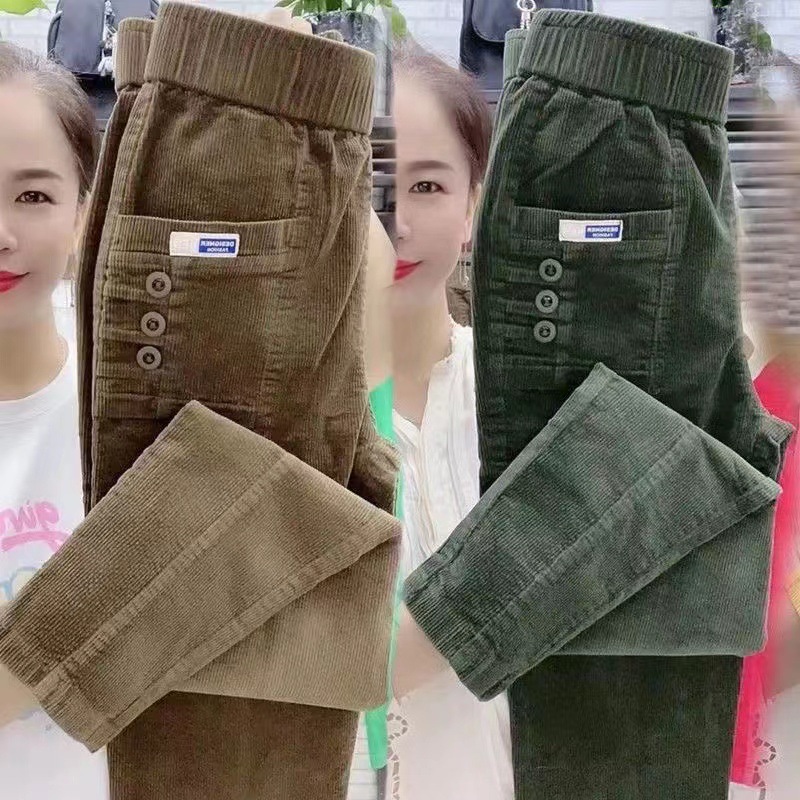 Pantaloni larghi da donna cald - Corduroy Pant Warm recensione e prezzo