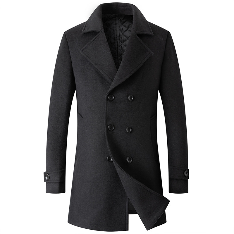 Cappotto doppiopetto uomo giac - Wool Coat Peacoat recensione e prezzo